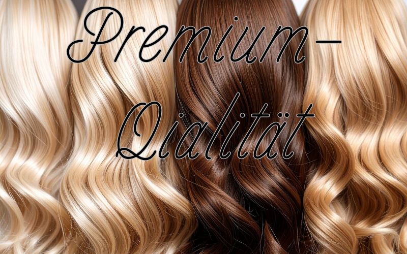 Premium Extensions aus russisch/slawischem Echthaar mit vollen Spitzen als natürliche, hochwertige Haarverlängerung