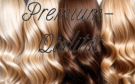 Premium Extensions aus russisch/slawischem Echthaar mit vollen Spitzen als natürliche, hochwertige Haarverlängerung